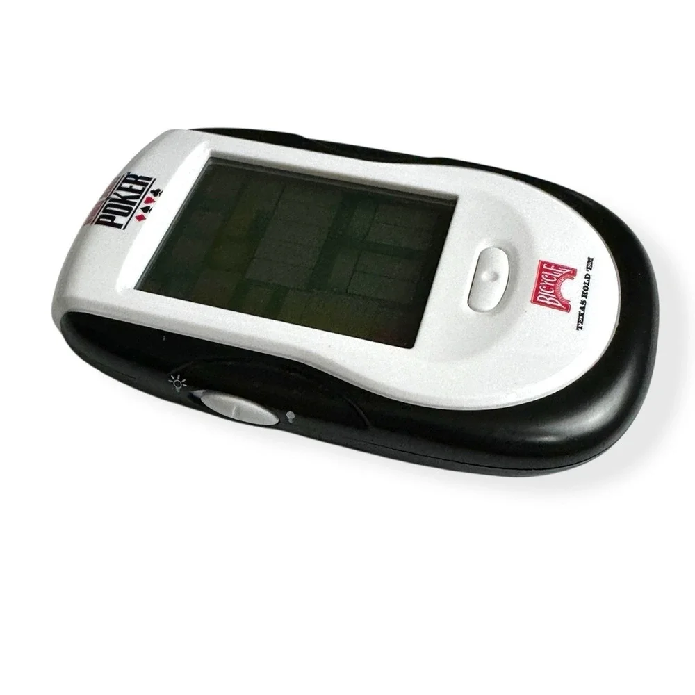 World Series‎ of Poker Illuminated Texas Holdem Handheld Electronic Game READ*